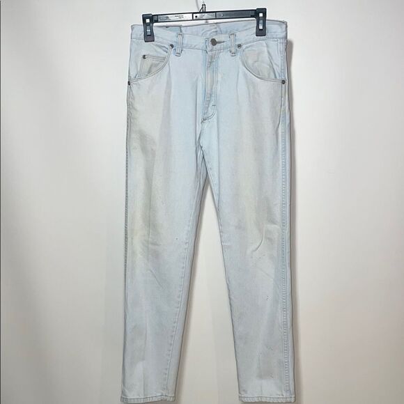 Wrangler Men's Light Blue Jeans - Picture 1 of 10